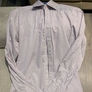 Charles Tyrwhitt, 16/34, Wrinkle Free, Regular Fit, French Cuff, Dress Shirt